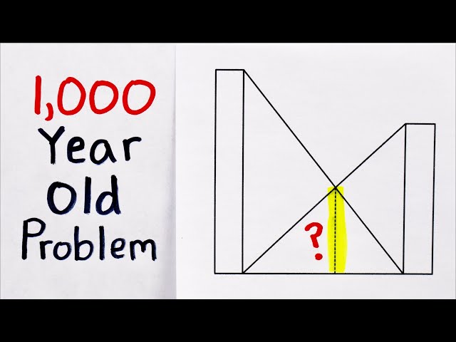 An Indian Geometry Problem from 1000 Years Ago - Mahāvīra's Gaṇita-sāra-saṅgraha