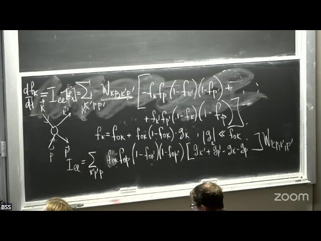 Transport in Correlated Electron Systems III