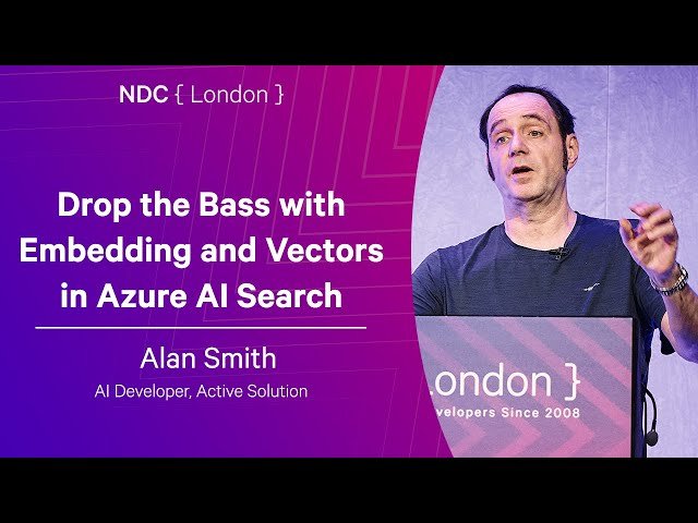 Drop the Bass with Embedding and Vectors in Azure AI Search