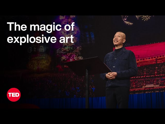 A Firework Ladder to the Sky - The Magic of Explosive Art