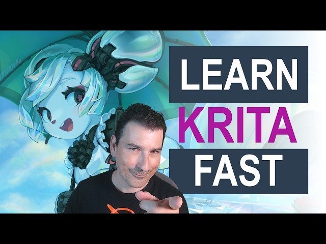 Learn Krita Faster - Basic Operations and Tricks Part 1