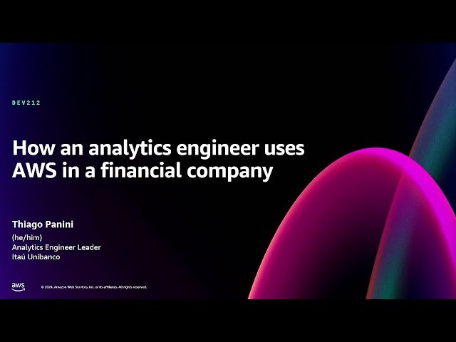 Analytics Engineering with AWS for Financial Data Processing