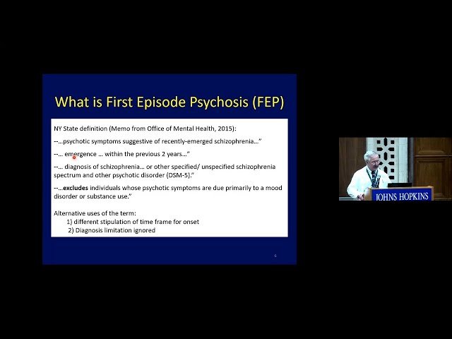 Specialized Care for First Episode Psychosis - Shifting the Outcome Curve