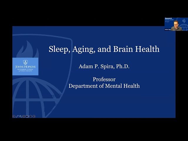 Sleep, Aging, and Brain Health