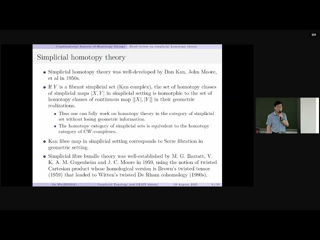 Simplicial Topology, Braids, Knots, and GLMY Theory