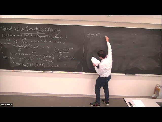 Special Kähler Geometry and Collapsing