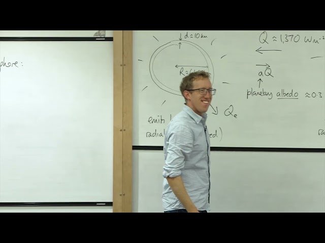 Mathematical Geoscience - Radiative Balance Models