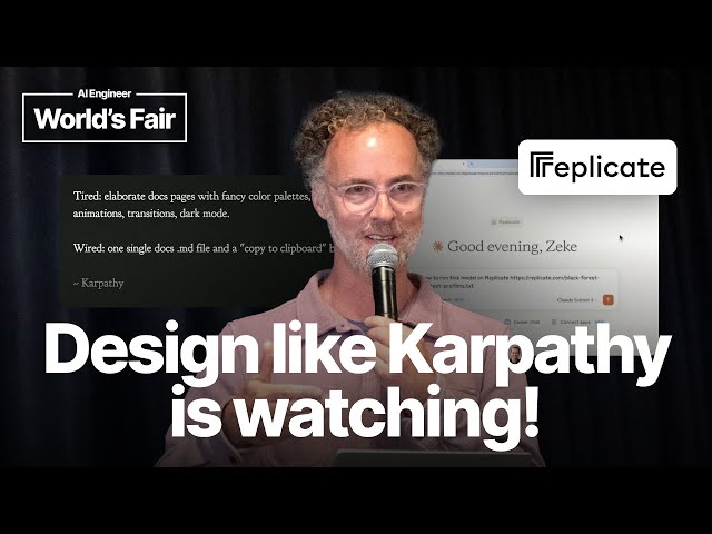 Design Like Karpathy Is Watching - Building Better AI Developer Experiences