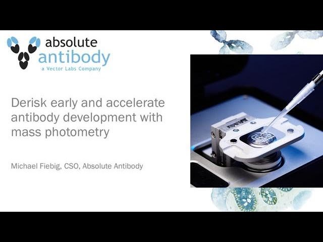 Derisk Early and Accelerate Antibody Development with Mass Photometry - Column-Free Aggregation Assessment and In Solution Binding Mechanisms
