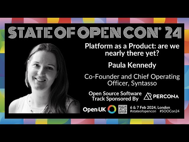 Platform as a Product: Are We Nearly There Yet?