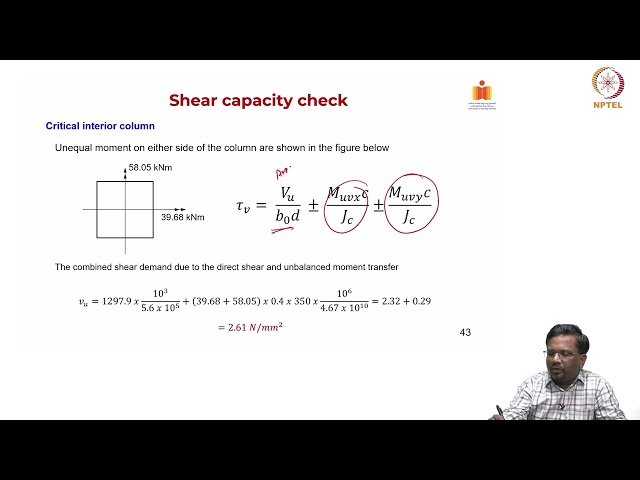 Design Example of Post-Tensioned Slab - Design Checks