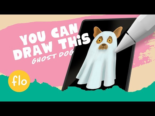 Draw This Ghost Dog in Procreate