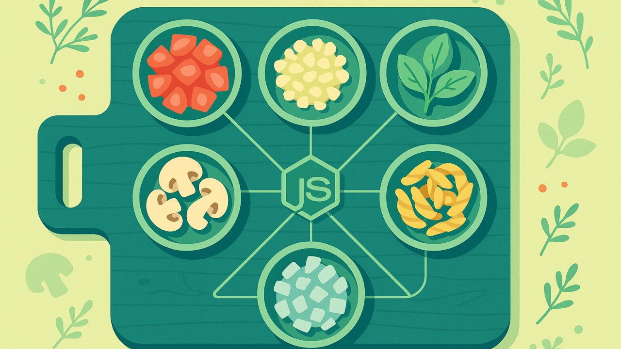 Cooking App Structure & Database Modeling with Node.js