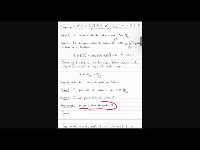 Mestrado: Álgebra I - Aula 14 (26/05/2025)