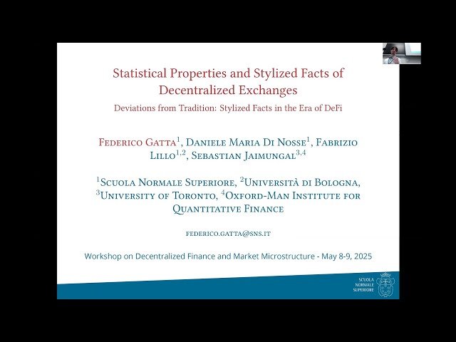 Statistical Properties and Stylized Facts of Decentralized Exchanges