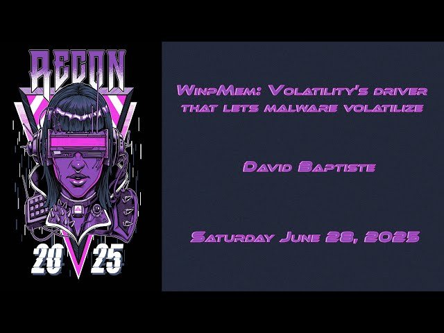 WinPmem - Volatility's Driver That Lets Malware Volatilize