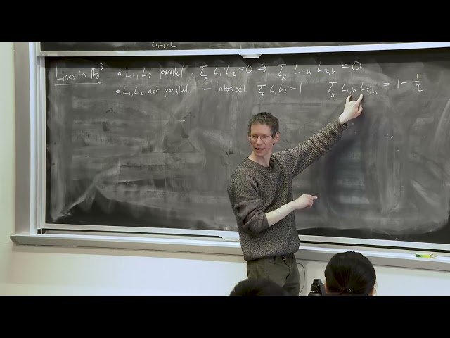 Projections and Smoothing - Lecture 6