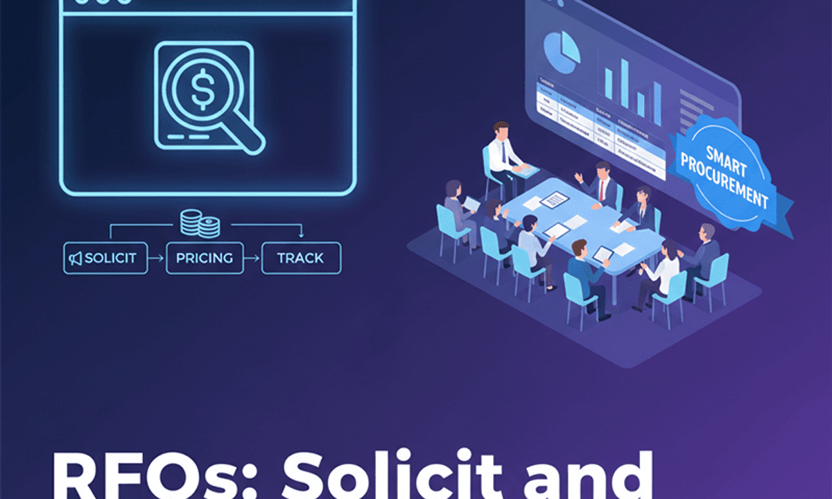 RFQs: Solicit and Track Pricing