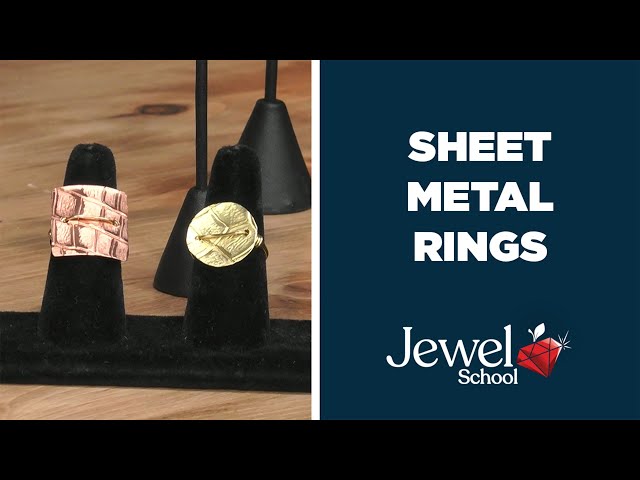 Sheet Metal Rings - Jewelry 101