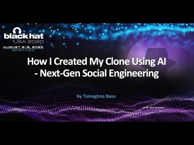 How I Created My Clone Using AI - Next-Gen Social Engineering