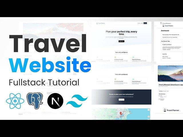 Build a Full-Stack Travel Planner App with Next.js, Google Maps, and PostgreSQL
