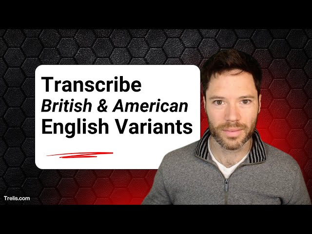 Transcribe British and American English Variants with Whisper Models