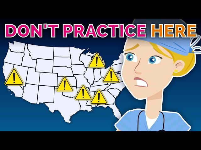 Best and Worst States for Doctors - Where YOU Should Practice