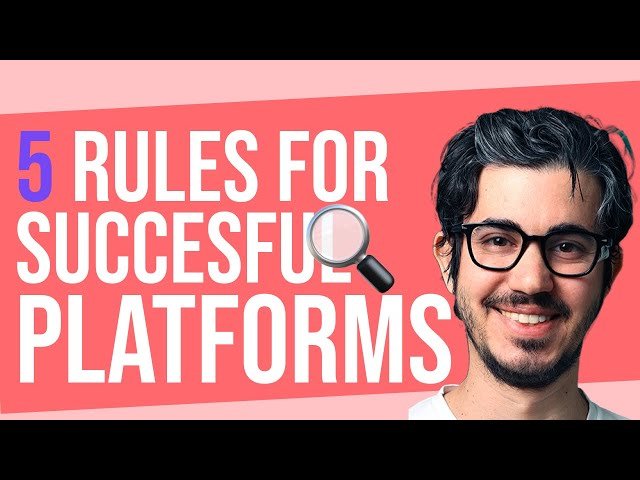 5 Practical Rules for Building Successful Platforms - Avoiding Bad Abstractions