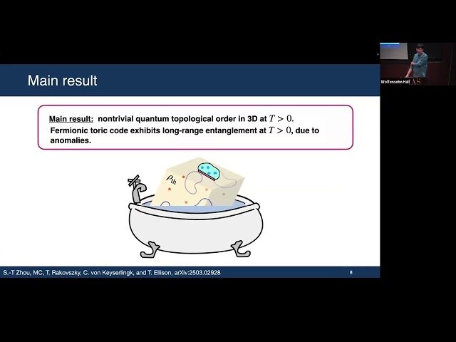 Finite-Temperature Quantum Topological Order