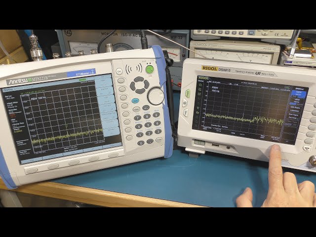Anritsu MT8221B vs Rigol DSA815 vs Agilent E4406A - Performance Comparison for GPS/GNSS Signal Analysis