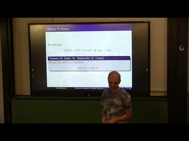 Goncharov's Conjecture and Higher Chow Groups