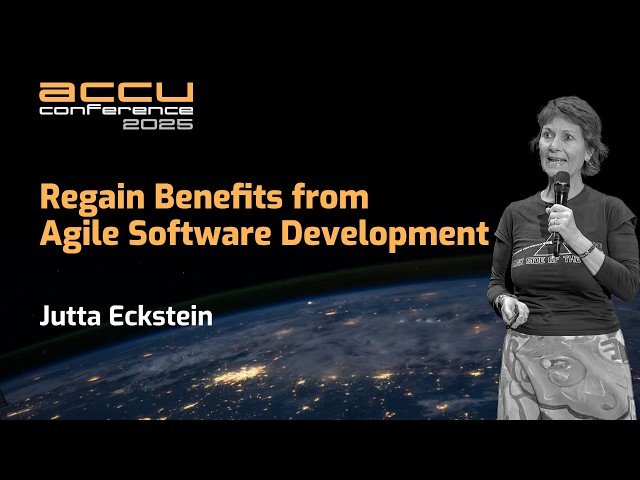 Regain Benefits from Agile Software Development