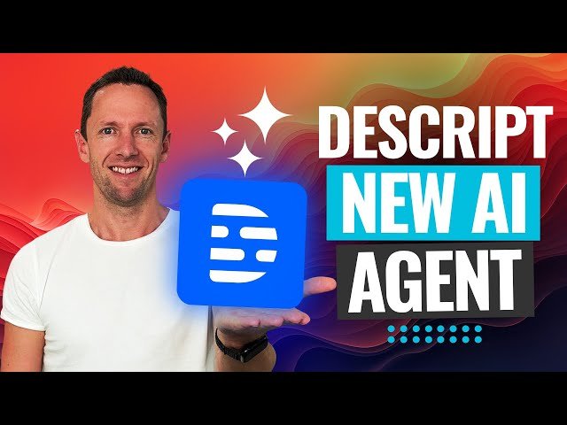 Descript's New AI Agent: The End of Manual Video Editing? - First Look