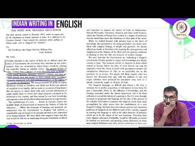 Ram Mohan Roy's The Need for Modern Education