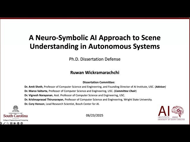 Neuro-Symbolic AI for Scene Understanding in Autonomous Systems