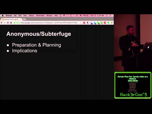 Remote Physical Penetration Testing - Spooky Action at a Distance