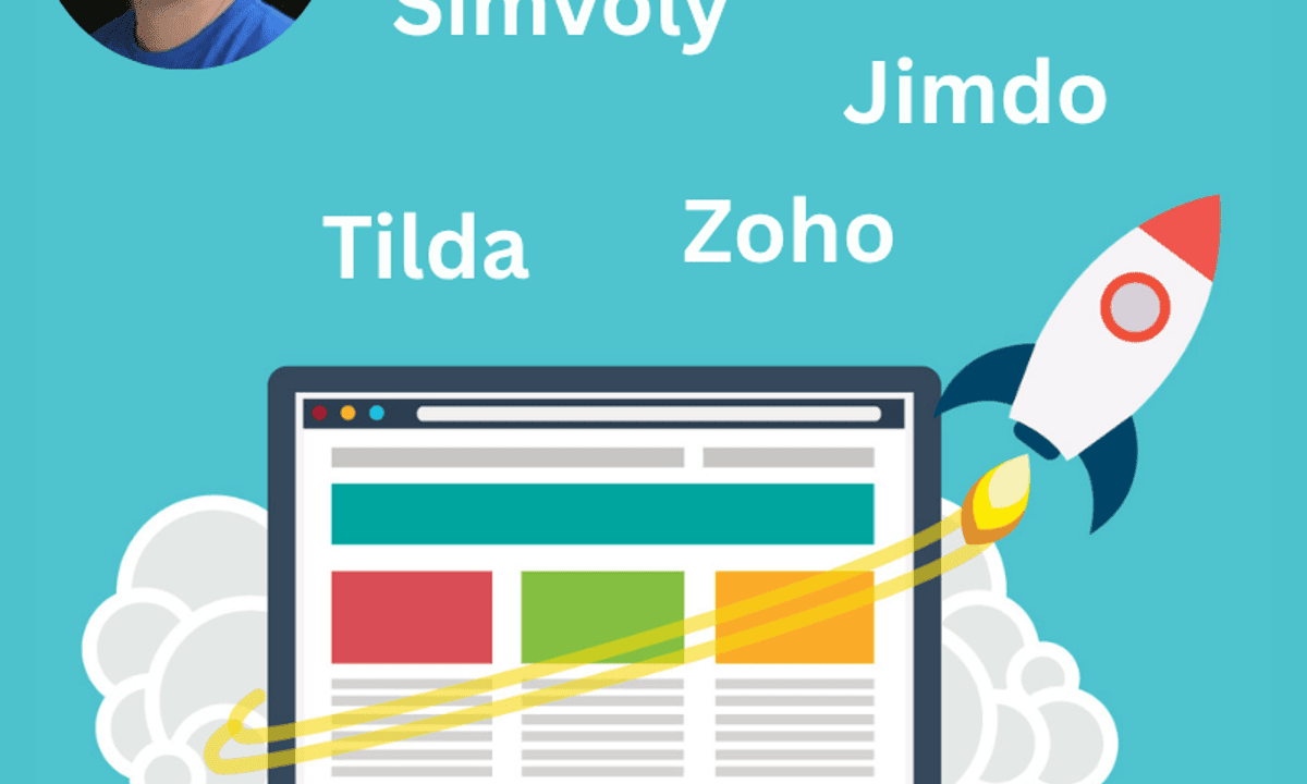 Advanced Website Design with Simvoly, Tilda, Jimdo & Zoho