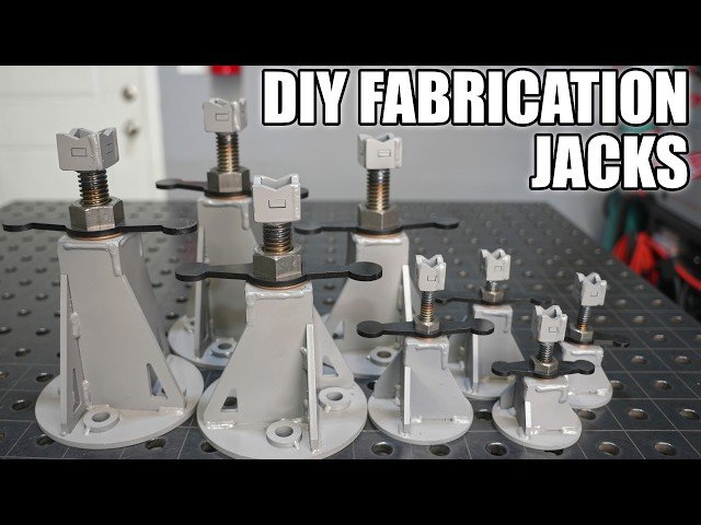 Building Acme Screw Jack Stands for Fabrication