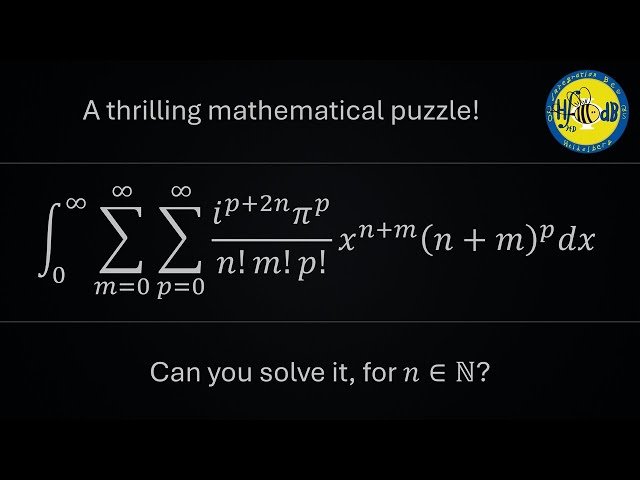 A Puzzle from the Finals of the Heidelberg Integration Bee 2025