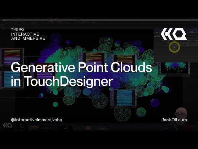 Generative Point Clouds in TouchDesigner - Techniques and Animation