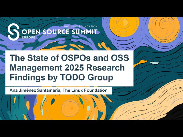 The State of OSPOs and OSS Management 2025 Research Findings