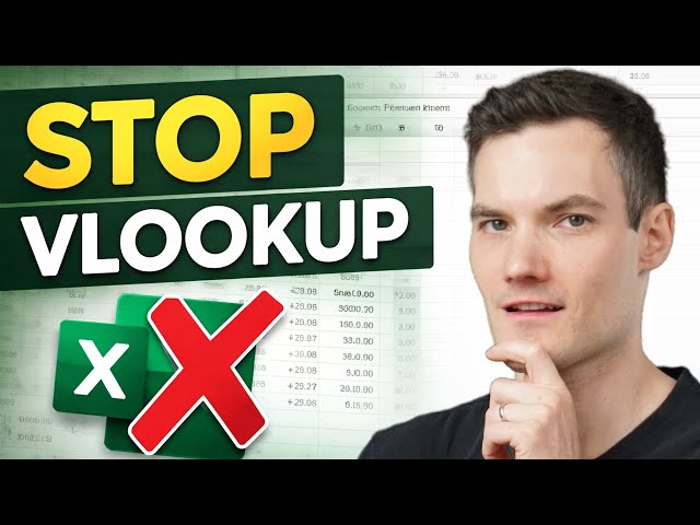 Stop Using VLOOKUP for Reports - This Excel Workflow Is Better