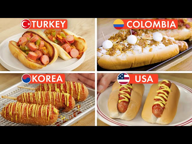 13 Chefs From 13 Countries Make Hot Dogs