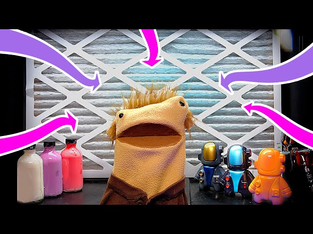 DIY Airbrush Spray Booth from Storage Container