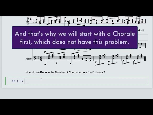 Vocabulary Reduction - Key Analysis and Bach Chorales - Video 26a