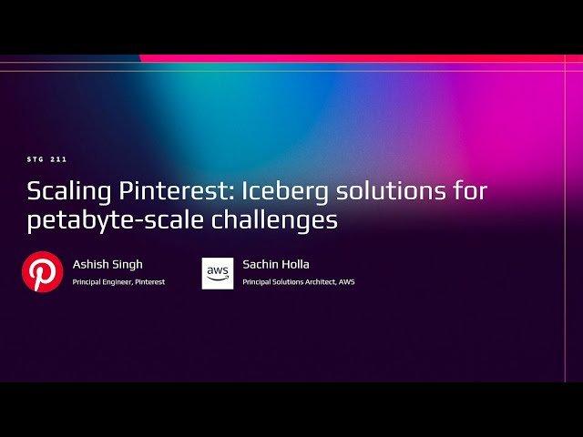 Scaling Pinterest - Iceberg Solutions for Petabyte-Scale Challenges