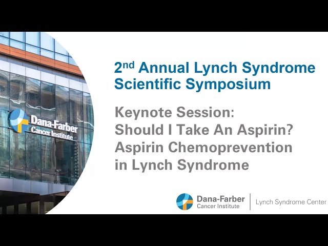 Should I Take An Aspirin? Aspirin Chemoprevention in Lynch Syndrome