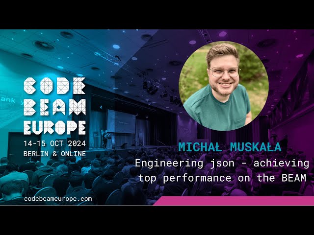 Engineering JSON - Achieving Top Performance on the BEAM