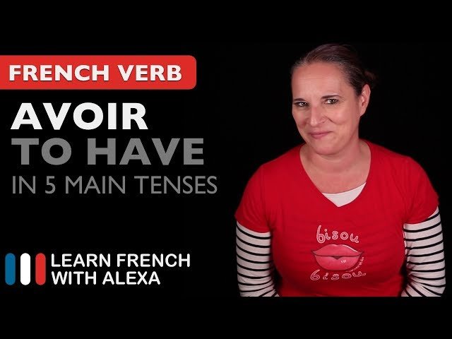 French Verbs in 5 Main Tenses