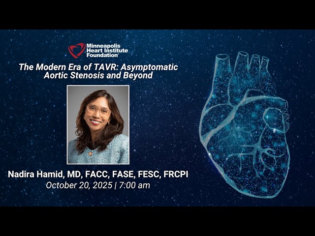 The Modern Era of TAVR - Asymptomatic Aortic Stenosis and Beyond